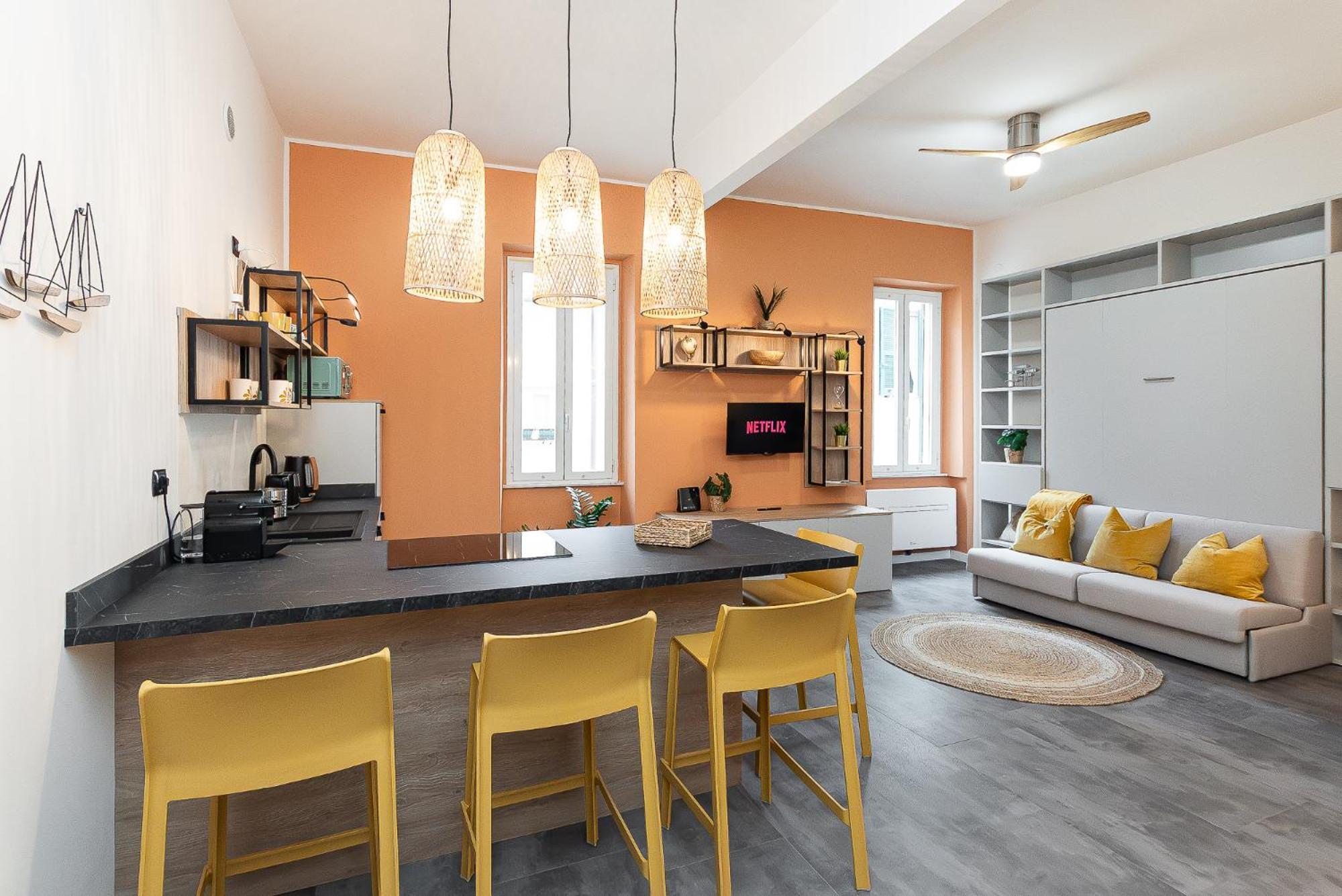 Loano Centro Storico Appartamento Loft Con Parcheggioprivatogratuito Eksteriør bilde